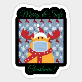 Merry & Safe Christmas Sticker